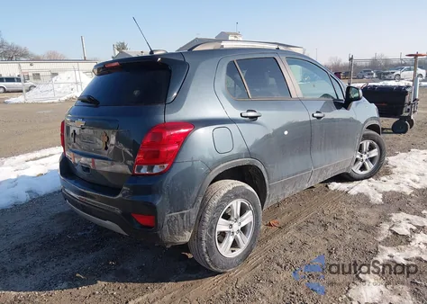 2022 Chevrolet Trax Awd Lt из США, поврежденный, VIN KL7CJPSMXNB560345